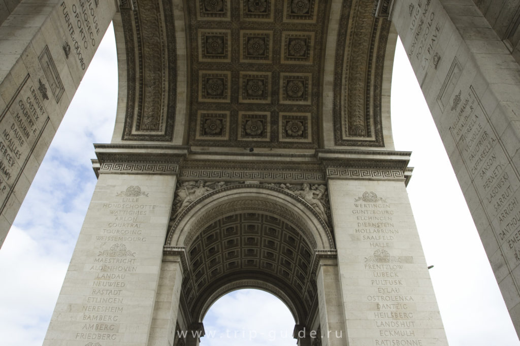 Триумфальная арка в Париже | ARCHITECTUREGURU
