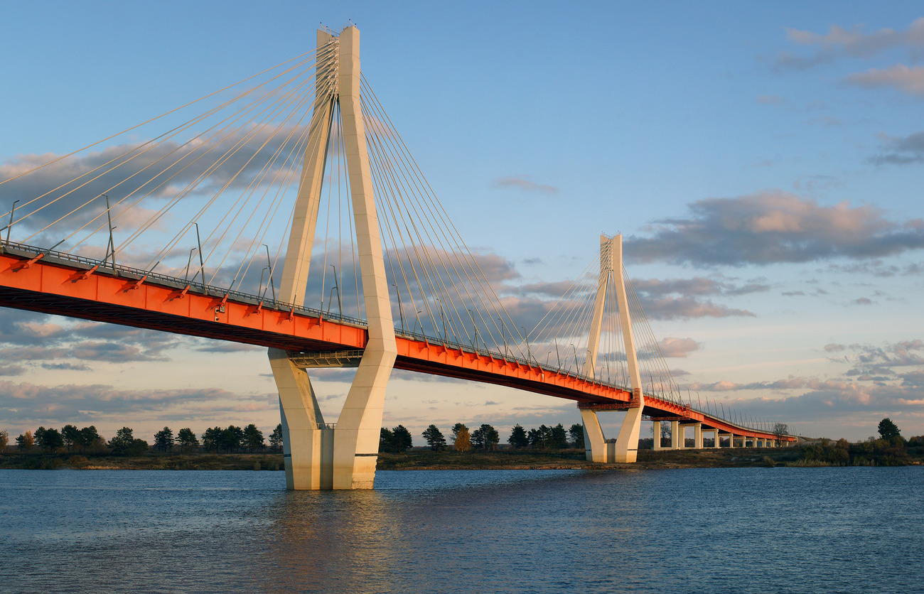 Муромский мост на Оке для автомобилей и пешеходов: особенности технологий и  дизайна