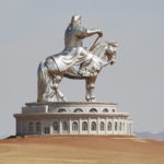 Статуя Чингисхана в Монголии