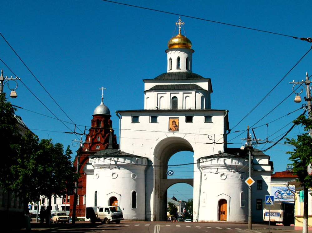 Знаменитые городские ворота Владимира