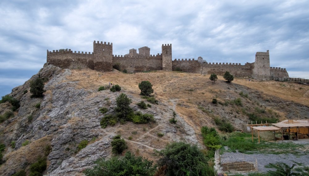 genoese fortress in sudak 6