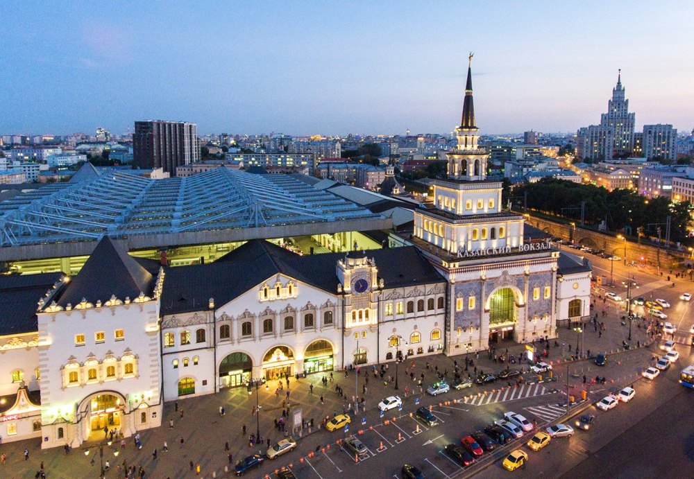 Современный Казанский вокзал