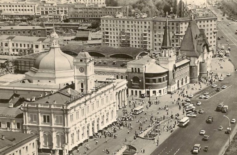 Площадь трех вокзалов старые фото