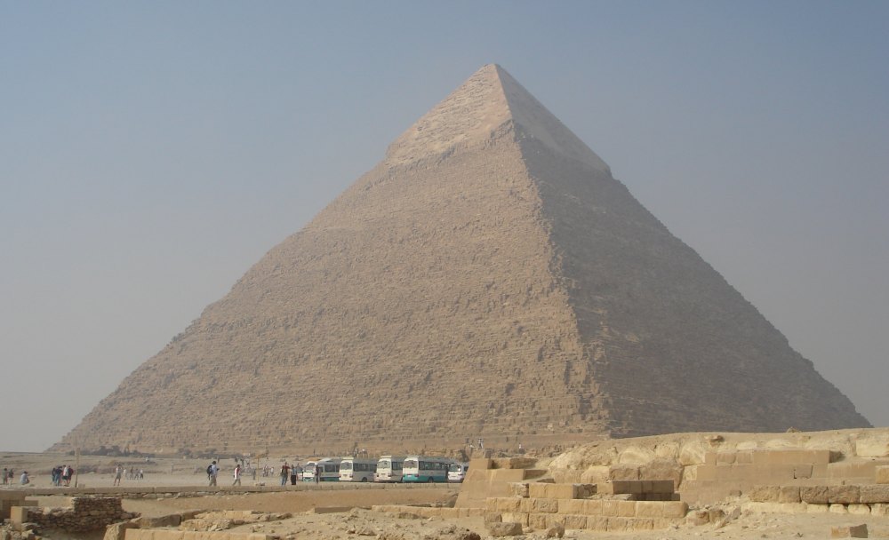 Пирамида Хефрена в Египте