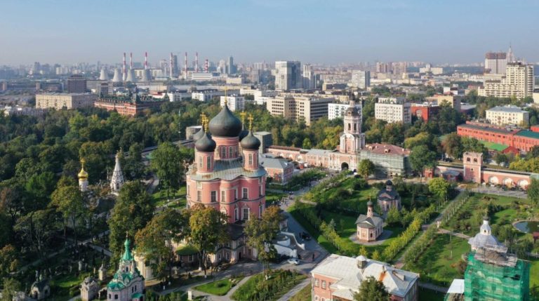 План донского монастыря в москве