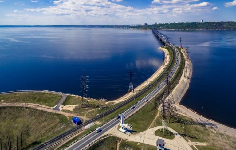 Императорский мост через волгу