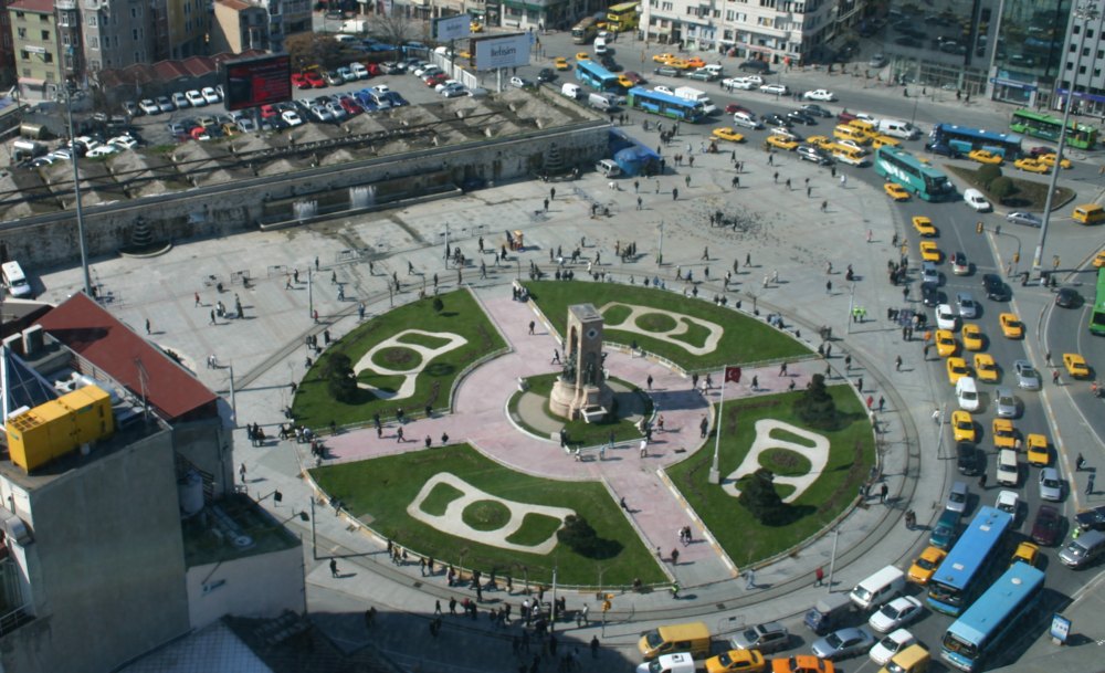 Площадь Таксим, общий вид