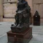Диоритовая статуя фараона Хефрена