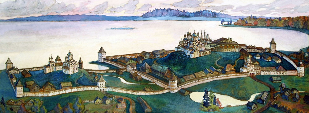 Белозерский монастырь в годы процветания
