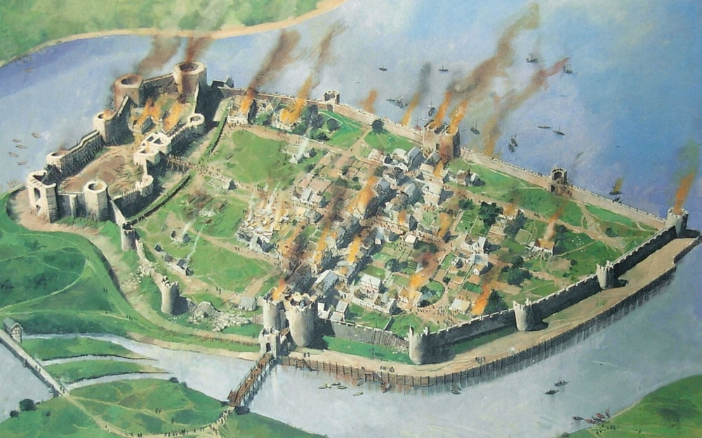 Замок Карнарвон, реконструкция