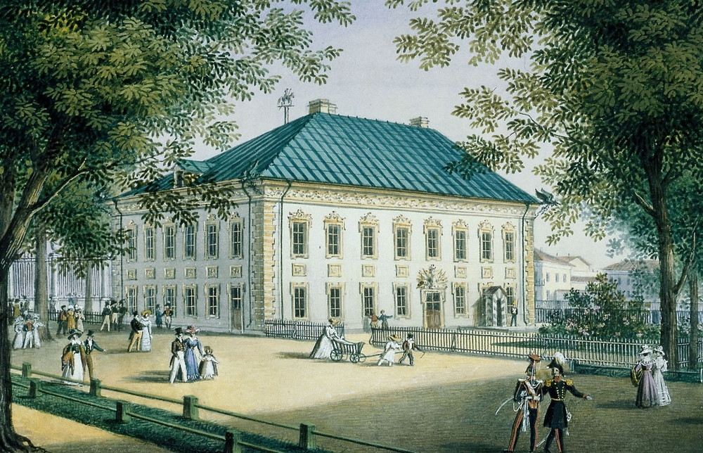 Летний дворец Петра I в 19 веке