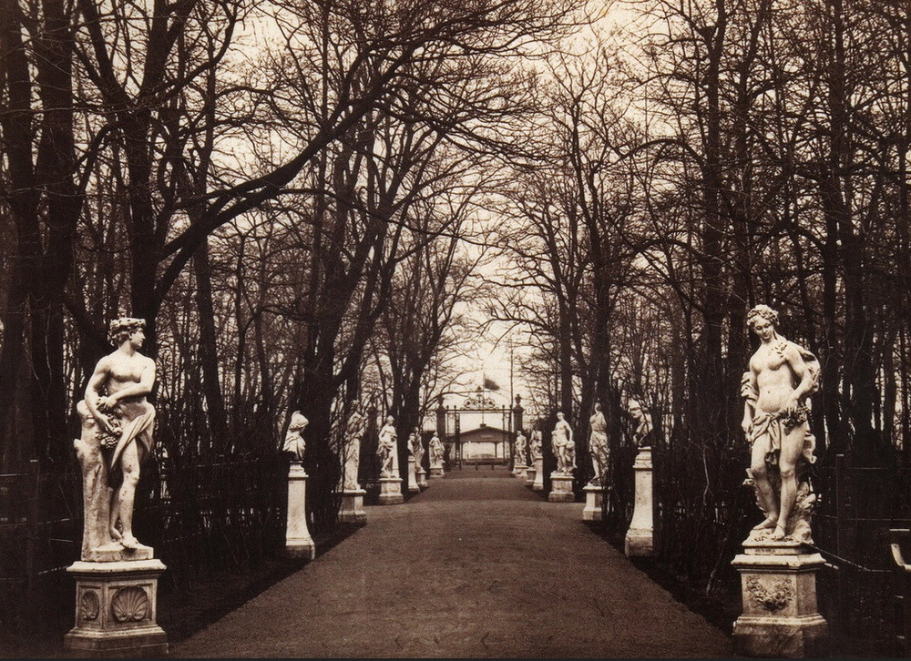 Сад Петра в 19 веке