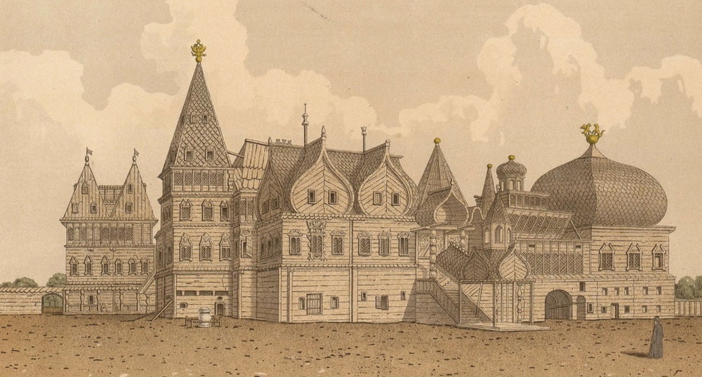 Дворец во времена Алексея Михайловича